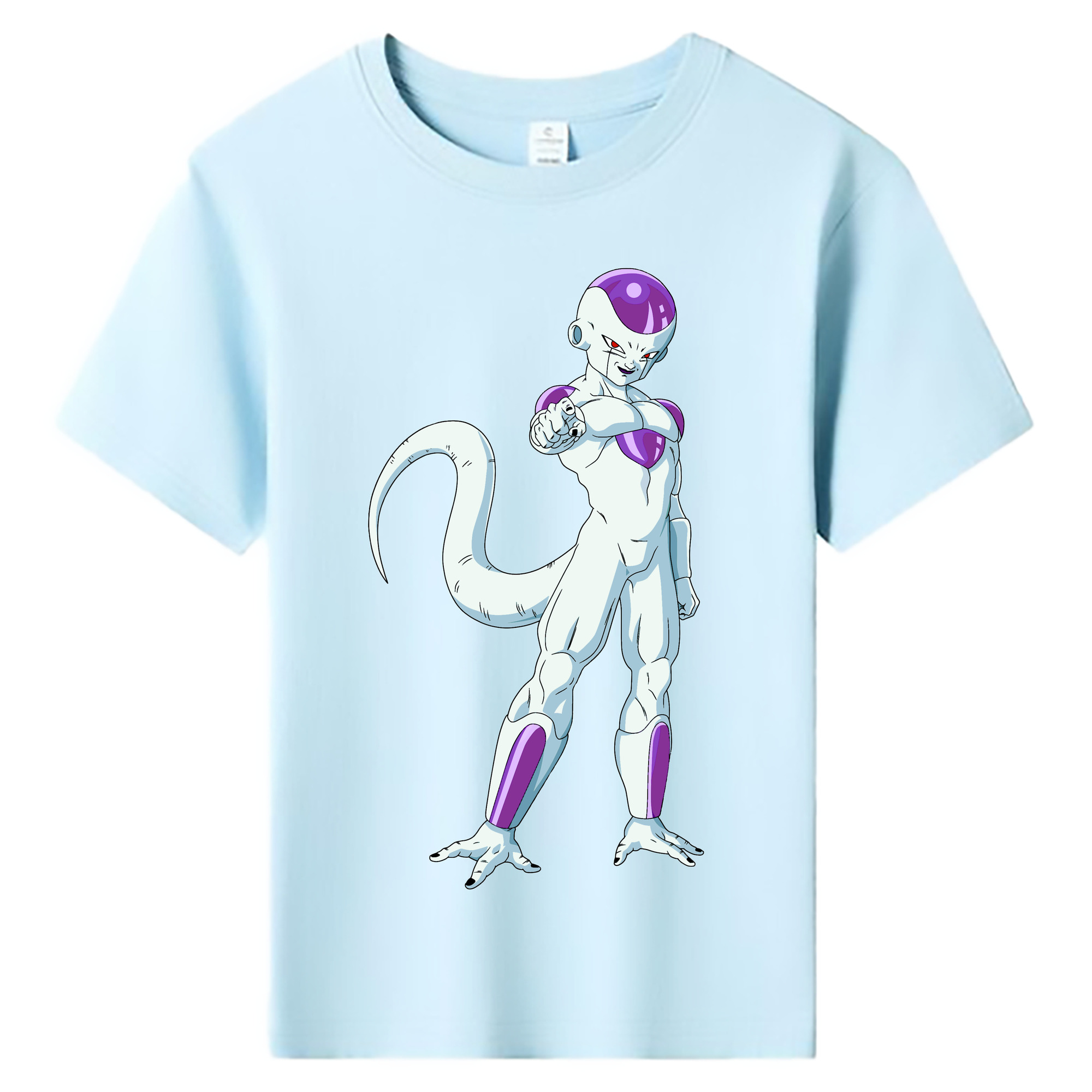 （画像用） ドラゴンボール フリーザ DRAGON BALL Frieza 綿100％キッズTシャツ（フロントプリント）